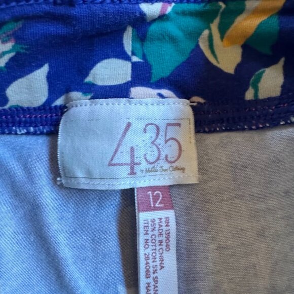 Matilda Jane Clothing Girls Size 12 EUC Four Square Leggings - Picture 2 of 3